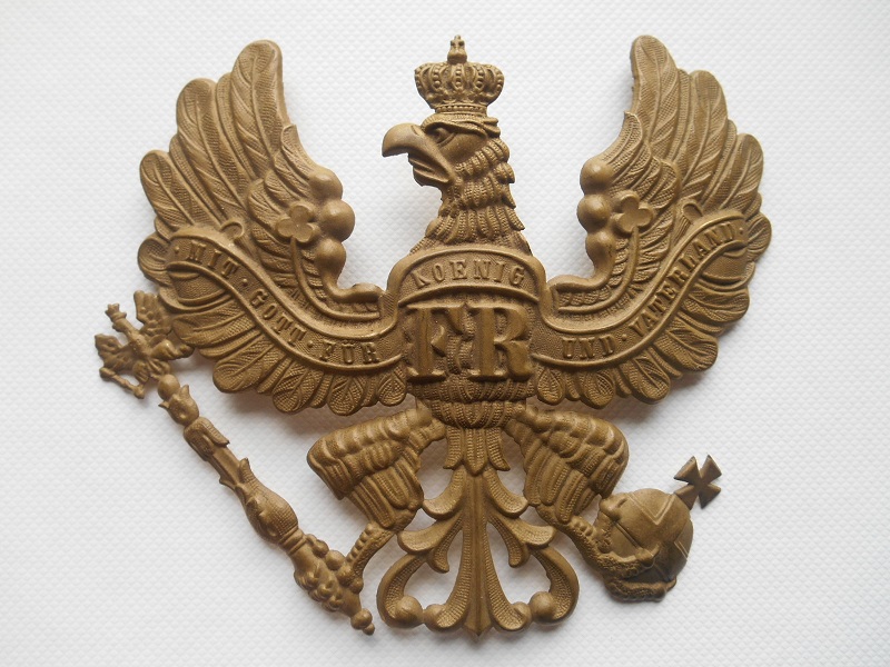 ORZEŁ PRUSKI - PICKELHAUBE Stan-  MINT