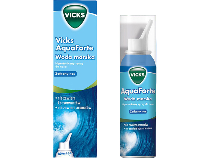 AP Vicks AquaForte woda morska hipertoniczna 100ml