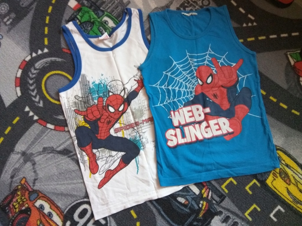 Mervel Spiderman koszulka na ramiączka podkoszulka