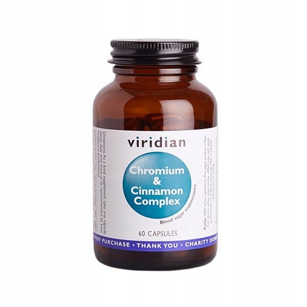 VIRIDIAN, chrom i cynamon na zmniejszenie apetytu