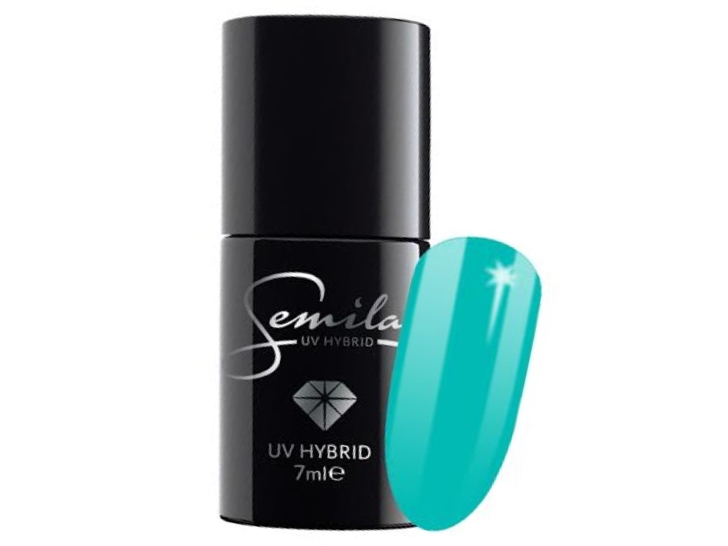 SEMILAC 267 PasTells Turquoise UV Lakier Hybrydowy