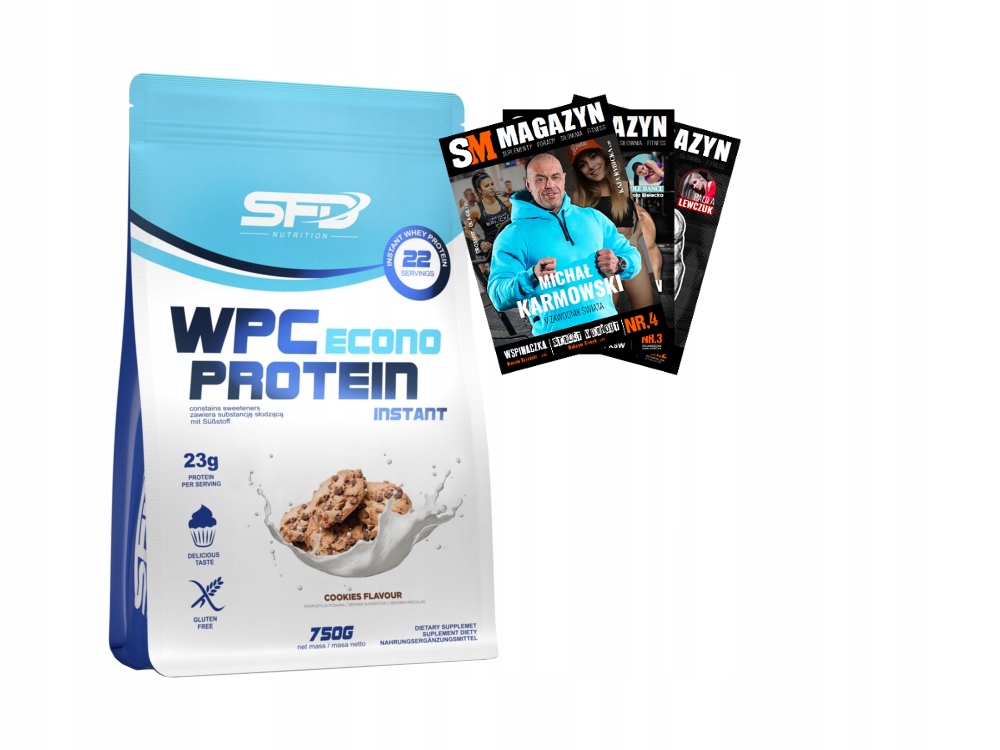 Sfd Wpc Protein Econo V3 750 G BiaŁko Whey Instant 6753514026 Oficjalne Archiwum Allegro 7030