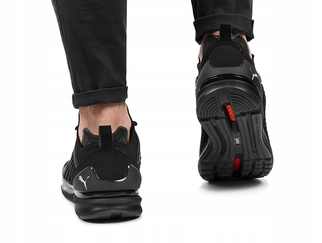 puma ignite limitless knit black