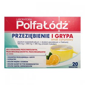 Polfa Łódź Przezię. i grypa sm.cytr.20 sasz.APTEKA