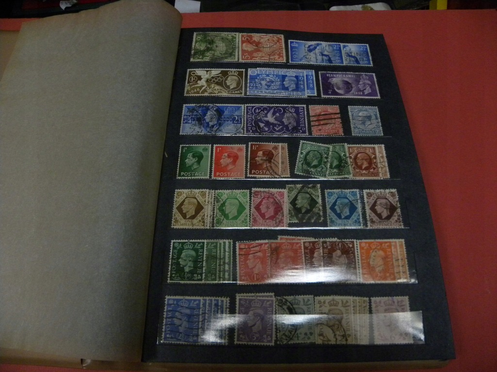 Stare znaczki, Austria, Belgia, Anglia, Niemcy