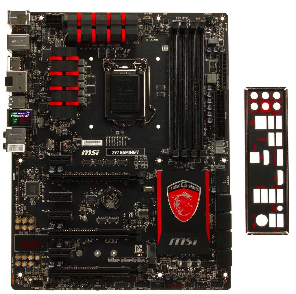 PŁYTA GŁÓWNA MSI Z97 GAMING 7 1150 4xDDR3 1xM2 ATX