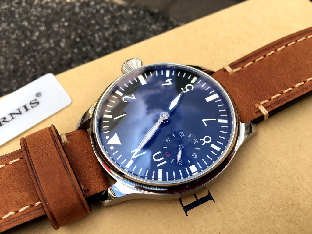 Parnis Pilot Aviator 44mm pi kny 7321417824 oficjalne archiwum