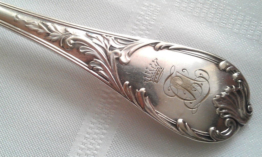 WIDELEC monogram CHRISTOFLE korona BARONA wz MARLY