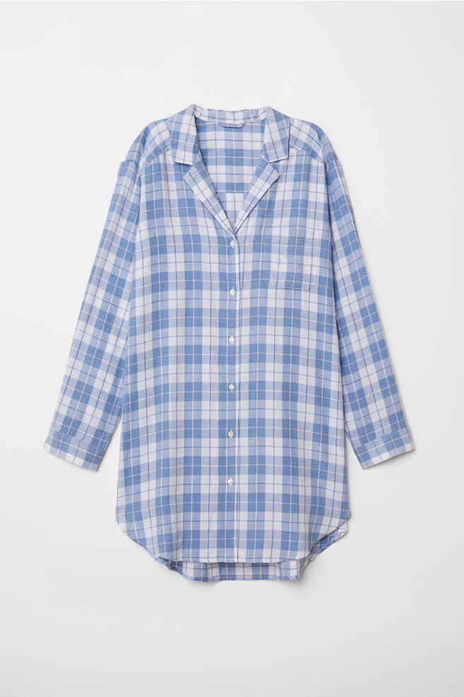 H&M, 36/S, koszula nocna, flanelowa