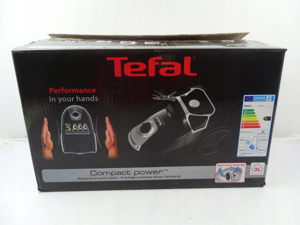 Odkurzacz tradycyjny Tefal Compact Power TW3985 3A - 7746390712 ...