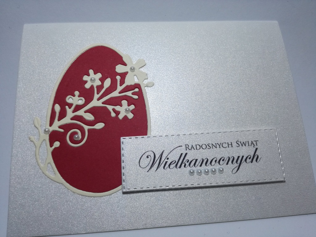 Kartki Wielkanocne Hand-made WIELKANOC