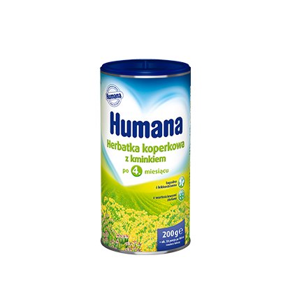 HUMANA herbatka koperkowa z kminkiem 4+ APTEKA