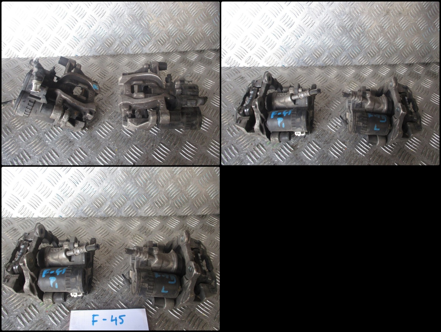 caliper calipers elektr BMW 2 F45 rear part