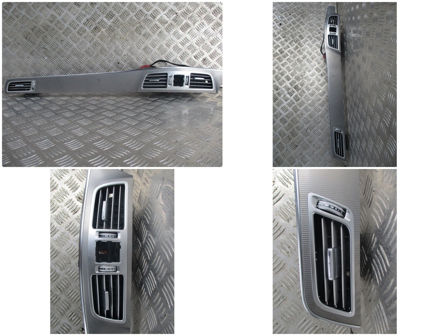GRILLE BOUCHE BUSE AÉRATION BOUCHES BUSES CONSOLE MERCEDES GLE COUPE