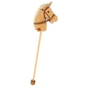 AG05 Bigjigs Toys Hobby horse kôň na žrdi Materiál drevo tkanina