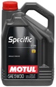 OIL SILNIKOWY MOTUL SPECIFIC 0720 5 L 5W-30 photo 1 - milautoparts-fr.ukrlive.com