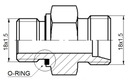 HYDRAULICKÁ REDUKCIA JEDNODUCHÁ NYPEL 18 - 18 M18x1,5 Katalógové číslo dielu A.1.60.23.009