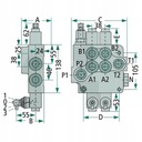 DISTRIBUTOR HYDRAULIC 1 JEDNOSEKCYJNY 80L TUR photo 2 - milautoparts-fr.ukrlive.com