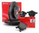 DISCS PADS BREMBO REAR - MERCEDES E W212 300MM photo 1 - milautoparts-fr.ukrlive.com