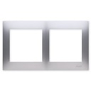 Simon 54 ДВОЙНАЯ РАМКА серебристый Свяжитесь с Simon54