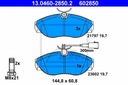 PADS ATE FRONT - FIAT DUCATO 1994 photo 2 - milautoparts-fr.ukrlive.com