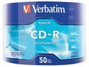 Płyty VERBATIM CD-R 700MB 52x 100szt jakość !!! Rodzaj nośnika CD-R