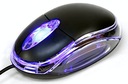 LED herná myš Ergonomická pre firemných hráčov