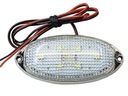 ЛАМПА 6 x SMD LED ПЕРЕДНИЙ габарит БЕЛЫЙ 12В 24В