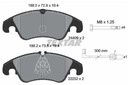 SABOTS DE FREIN TEXTAR AVANT AUDI A6 C7 ALLROAD 345, 356MM photo 2 - milautoparts-fr.ukrlive.com