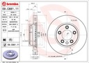 DISCS PADS BREMBO FRONT - VW TOUAREG 7L 330MM photo 2 - milautoparts-fr.ukrlive.com