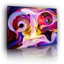 КАРТИНА на холсте АБСТРАКТ 203729927 120х80 УЗОРЫ