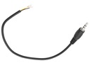 Маленький стереоразъем JACK 3,5 с кабелем длиной 0,4 м (3415)