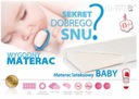 Materac lateksowy Hevea Baby 120x60 Aegis