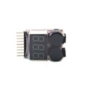 EMAX Buzzer Alarm Tester Miernik napięcia akumulatorów LiPo 1-8S REGULOWANY EAN (GTIN) 5056135737057