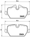 DISCS I PADS BREMBO REAR BMW 3 E90 E91 296MM photo 3 - milautoparts-fr.ukrlive.com