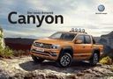 Брошюра Volkswagen Vw Amarok Canyon 2017, Австрия