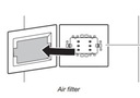 Whirlpool antibakteriálny filter Microban do chladničky 1 ks ABF001 C00629721 Výrobca Whirlpool