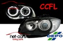 ЛАМПЫ ФАР BMW E81 E87 ANGEL EYES DEPO CCFL