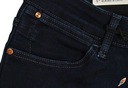 WRANGLER nohavice NAVY regular SUPER SKINNY W25 L32 Stredová část (výška v páse) stredná