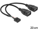 Распиновка материнской платы 2xUSB — разъем USB 2.0