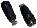 Розетка DC ADAPTER 2.1/5.5 — разъем micro USB (3531)