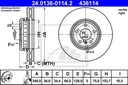 ATE 24.0136-0114.2 DISC BRAKE + 2 OTHER PRODUKTY photo 2 - milautoparts-fr.ukrlive.com