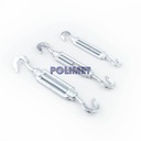 ŚRUBA RZYMSKA HAK-HAK DIN 1480 AT - M6 / 1 SZT.