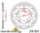 ЛАНЦЮГ + ЗІРОЧКИ YAMAHA YZF 600 R6 1999-2002R ПРИВІД X-RING  (9767199398) фото min 4