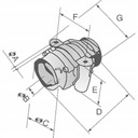 ROULEMENT BRONY TALERZOWEJ 40X40MM 235MM photo 2 - milautoparts-fr.ukrlive.com