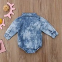 Košeľa PRE CHLAPCA body košeľaobody džínsy utieraná 80 24h Vek dieťaťa 10 mesiacov +