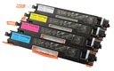 TONER PRE FAREBNÝ LASERJET HP CE310A CP1025 CP1025NW Farba čierna červená (purpurová) modrá (azúrová) žltá sada