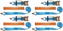 Ремни транспортировочные 3,7м/4т HARNESS для эвакуатора, 4 шт