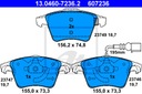 DISQUES SABOTS DE FREIN ATE AVANT - VW TRANSPORTER V 308MM photo 3 - milautoparts-fr.ukrlive.com