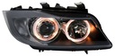 BMW 3 E90 E91 05-08 LAMPS GRILLES BLACK RINGS photo 3 - milautoparts-fr.ukrlive.com